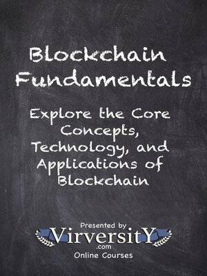 cover image of Blockchain Fundamentals